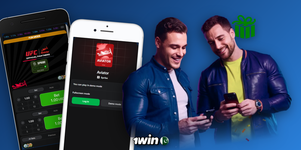 1Win bet app home screen showing sportsbook tabs, casino carousel and live-betting widget