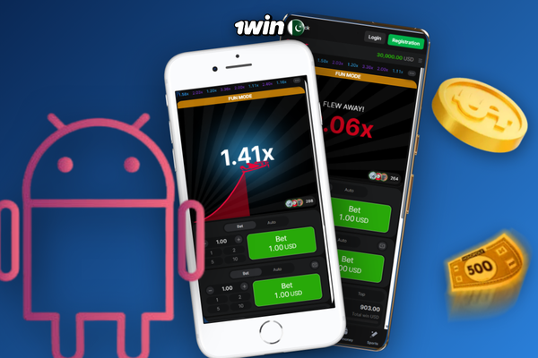 Live chat panel with player cashout messages alongside the 1Win Aviator multiplier curve