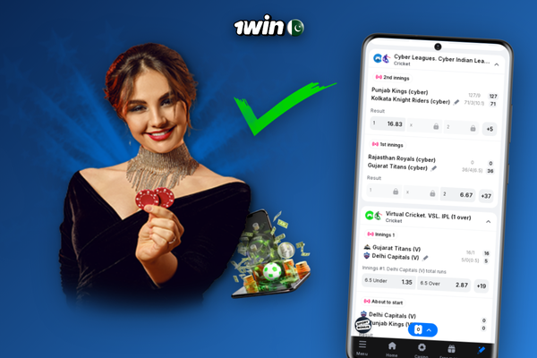1Win deposit time tracker showing blockchain confirmation progress until PKR balance is credited