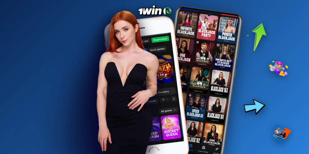 1Win cashier screen showing JazzCash, Easypaisa and crypto deposit options in PKR
