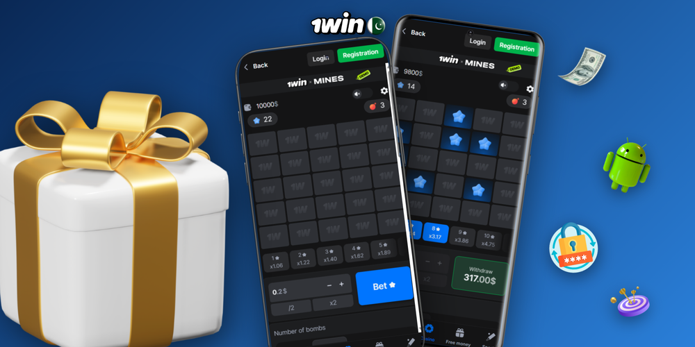 1Win Mines strategy infographic comparing conservative balanced and aggressive tile patterns