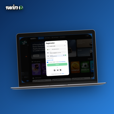 1Win register by phone number or social login for quick mobile sign-up in Pakistan