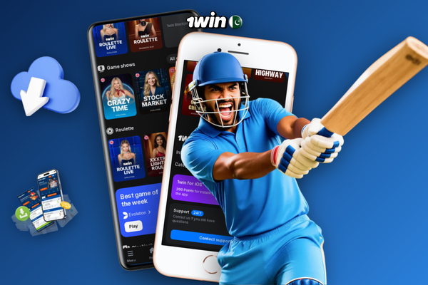 1Win casino bonus offer showing 500% first deposit match with PKR currency